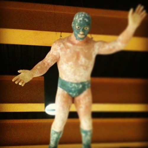 “Desde la tercera” #mexican #culture #luchador #luchalibre #wrestling #art