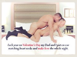 menmountain:  Valentine’s Day traditions.