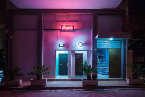 Diego Mayon (Italian, b. Italy, based Milan) - Athens Studio series, 2016-2017. Prostitution is lega