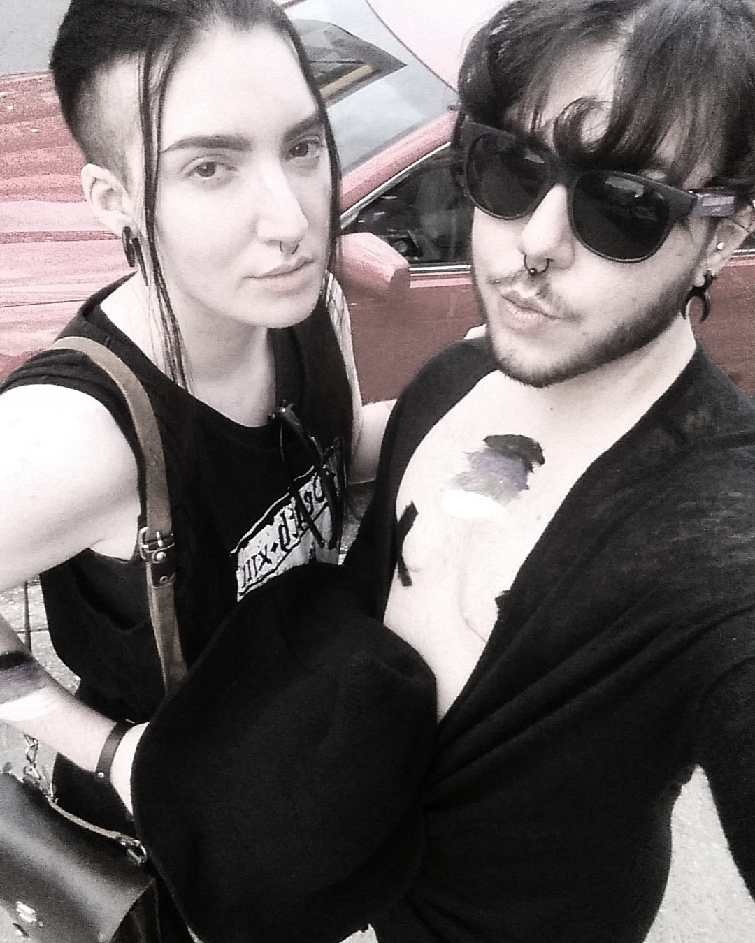 Last #Pride while binding. 🔪06/18/18🔪 And less than a month from 2 years on