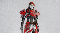rahgot:  RHEA - Awoken// Titan// Light Level: 297I made this for my guardian because I like to imagine that guardians are respected and admired by everyone, and people from the Last City, the Vanguard and Factions ask them for help and hire them. Each