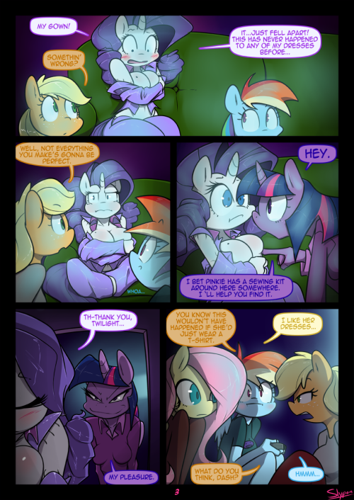 hasbro-official-clop-blog:  Night Mares Part II by Slypon hnnnnnngg, I neeed the 4th installment of this glorious series. -Holliday 