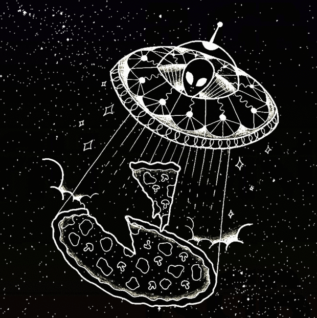 ufo-the-truth-is-out-there:  Black and white UFO/Space Moodboard: [ submission ]
