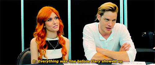 fyeahshadowhunters:“Jace was in a very good place in his life. He was good at his job. He was a good