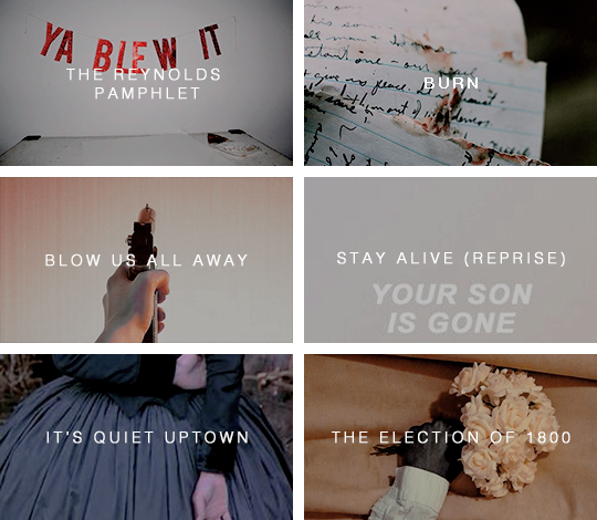 opalpxrrish:  favourite albums | hamilton: original broadway cast recording (2015)
