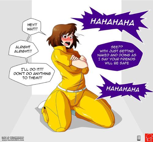 Porn Pics Witchking00 : April O’Neil Save The Turtles