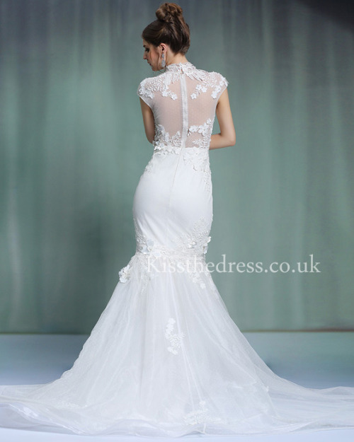 Design Vintage Mermaid Wedding Dresses Collection, New Arrival at Kissthedress.co.uk http://www.kiss