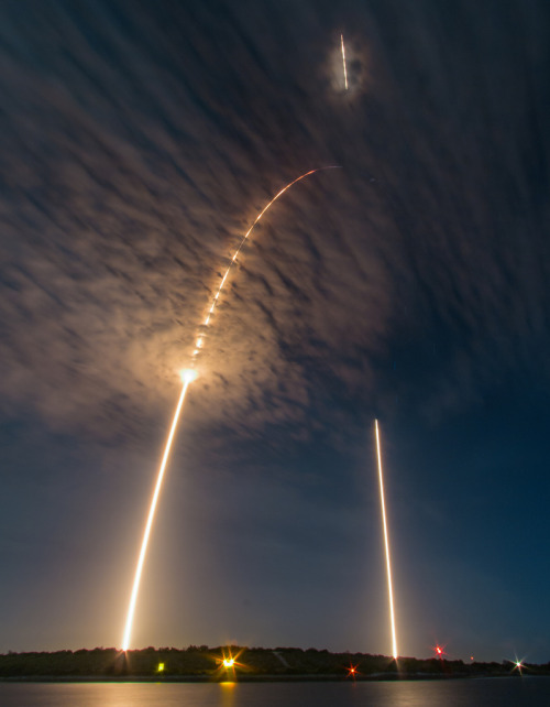 space-today: Shortly after midnight on July 18 a SpaceX Falcon 9 rocket launched from Space Launch C