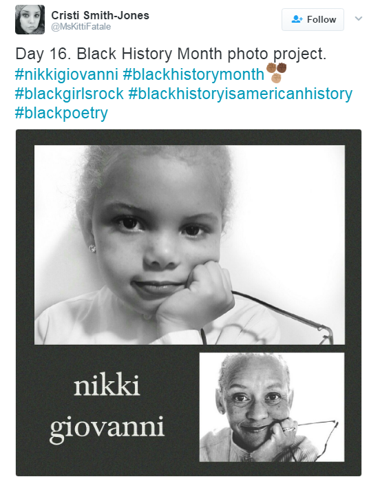 This 5-year-old's photo tribute to black history figures is so powerful