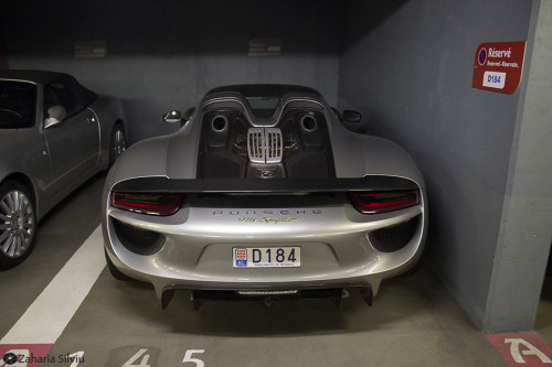 Porsche 918 “Underground parkings in Monaco are better than some auto shows”By Zaharia S