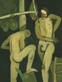 nomoreuniverse:Keith Vaughan - Green Bathers,