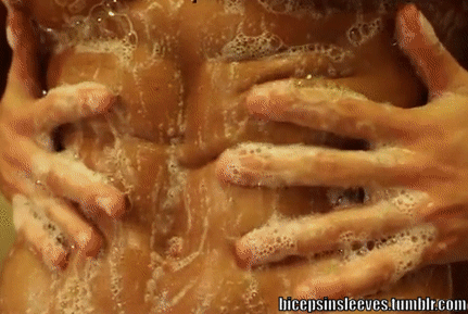 bicepsinsleeves:“You can touch me anywhere that pleases you, Just make sure you wash inside all the cracks.”