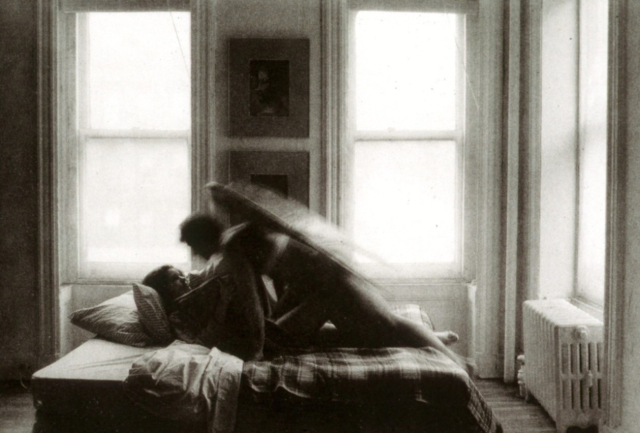 haughtyspirit:  arpeggia:  Duane Michals - The Fallen Angel, 1968 See more Duane