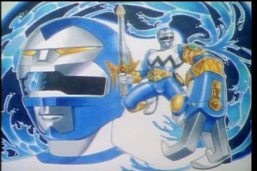 himitsusentaiblog: Gingaman Art made by Yuta’s father from 1998′s Seijuu Sentai Gingaman