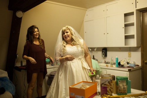 bigfatweddings: I have never felt more beautiful in my life. 9.19.15