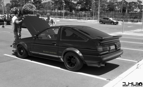 Porn radracerblog:  Toyota Trueno Ae86 Black Limited photos