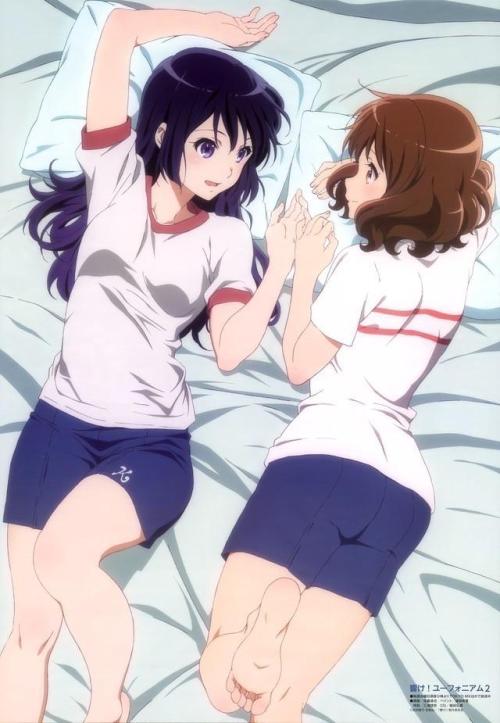 ✧･ﾟ: *✧ Sleeping together ✧ *:･ﾟ✧♡ Characters ♡ : Reina Kousaka ♥ Kumiko Oumae♢ Anime ♢ : Hibike! Eu