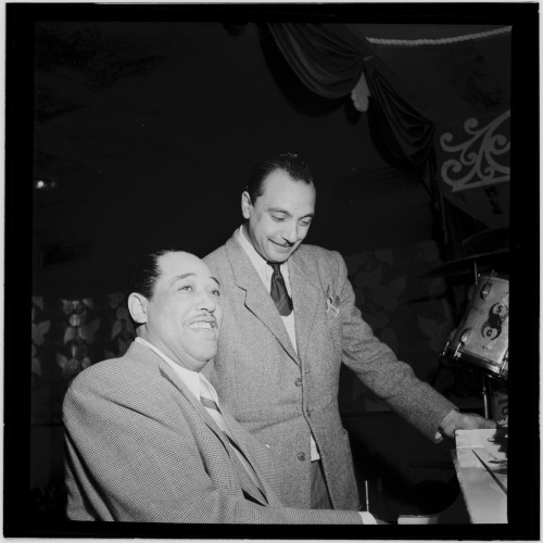 Django Reinhardt and Duke Ellington at the Aquarium, New York City&copy; Photos by William P. Go