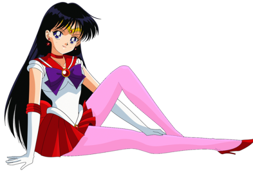 My favorite sailor scout and anime character of all time. My anime waifu Sailor Mars / Rei Hino. <