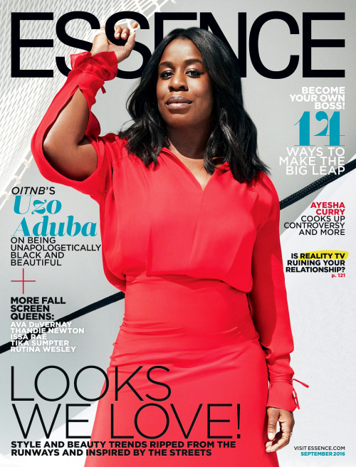 XXX soph-okonedo:  Uzo Aduba covers “ESSENCE” photo