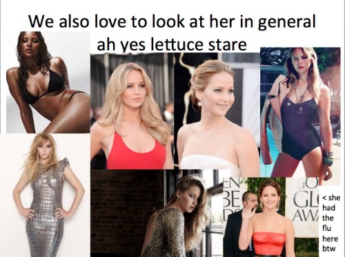 ethan-lawson-wate:  reasons you should love Jennifer Lawrence in case u are a late bloomer 