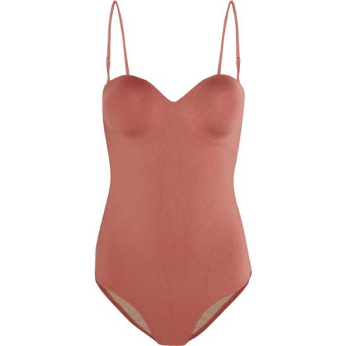 madamlost:   Prism Chateau swimsuit ❤ liked on Polyvore (see more red bathing suits)