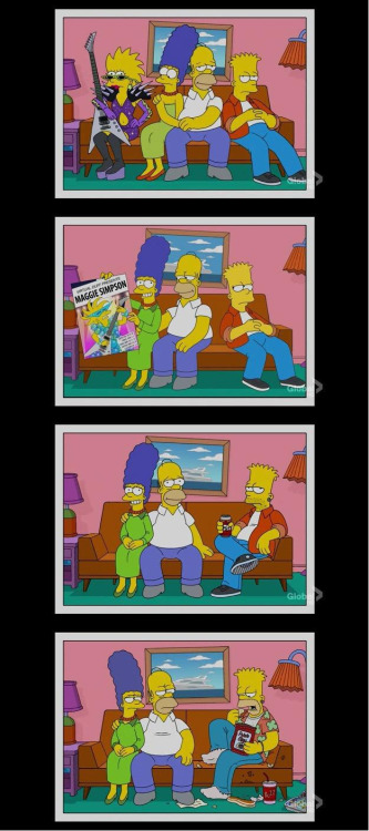 oh-for-punks-sake:  pnkfl0yd:  justwestofweird:  radio-freedunmovin:  justwestofweird:  yaddy123:  This is everything.  My favorite part is that Bart literally became Homer.  My favorite part is that Lisa became bisexual and eventually married Millhouse.