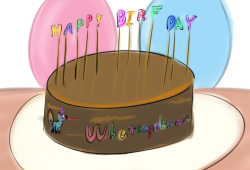  firenmynus-nsfw:Happy Birfday!Aww, thanks &lt;3Much cake shall be eaten, I guarantee it.