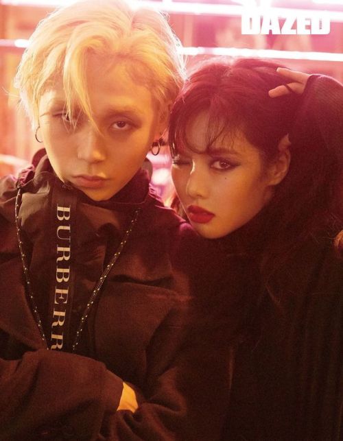 fyhyunah: Hyuna &amp; Hyojong for DAZED Magazine / 181220