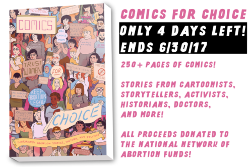 newlevant - Comics for Choice fundraiser ends soon, on June...