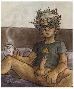 Sickhypnosis:  Have A Scruffy Bed Head Dirk~