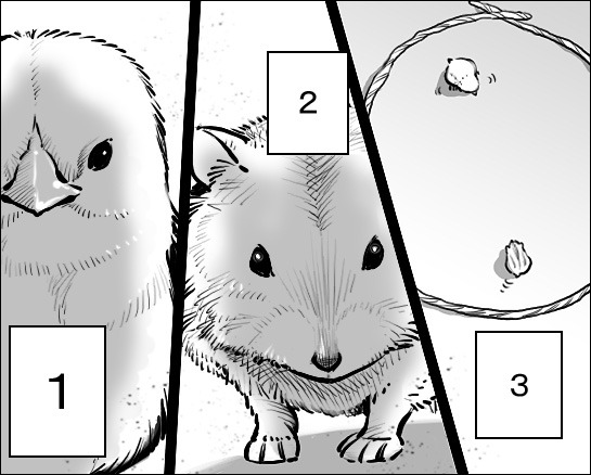 usagi-chii:  皆に動物の相棒をつけてみた by taum@JT-R 