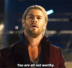 hiddlesbatch:gotham:Thor being unimpressed by Midgardians   #love thor when he’s