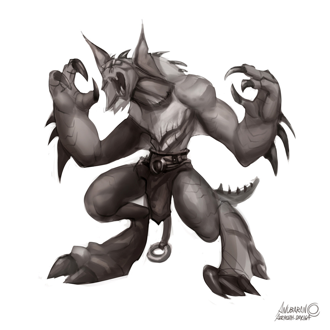azerothin365days: Riverblade Flesh-hunter “Sauroks are known to be an aggressive