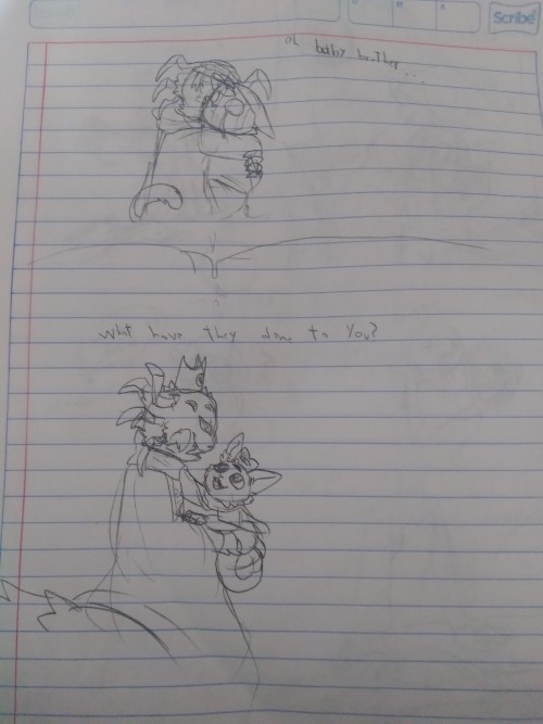 @creators-island My Hand Was Possessed And I Ended Up Trying To Doodle On My Notebook Fanart Of Your