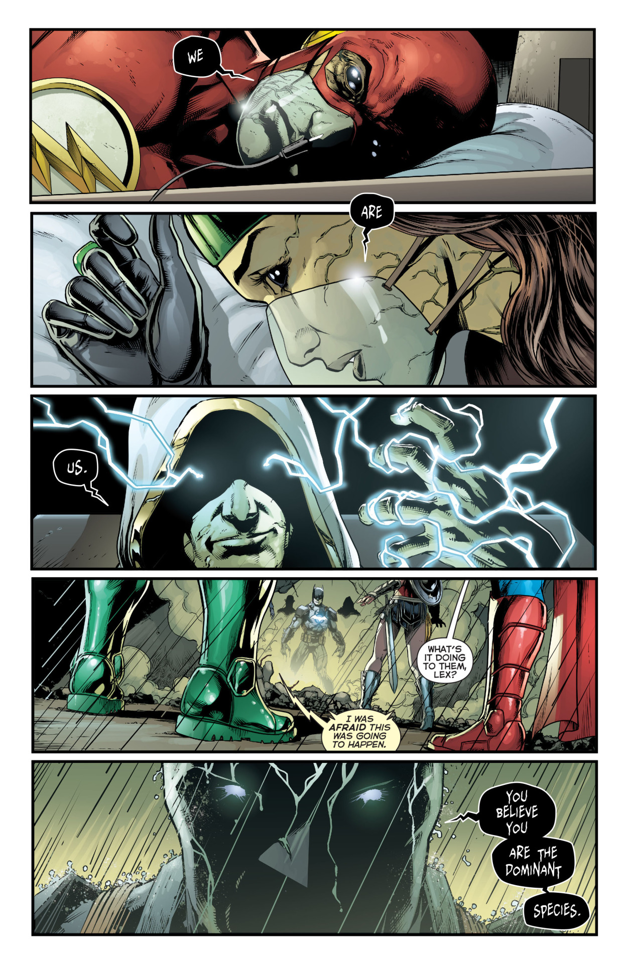 towritecomicsonherarms:Justice League #38