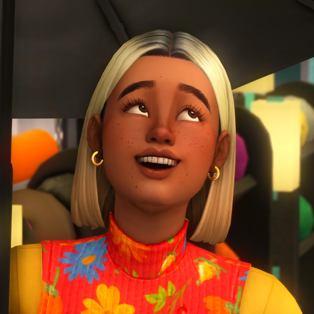guys she is so #i love how strong my sims genes are this sim legit looks just like her grandma  #go edith go