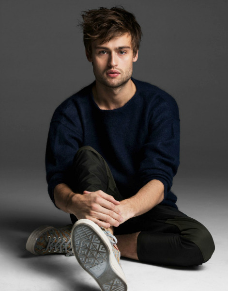 fairytail97: Douglas Booth photographed for JustJared 2016