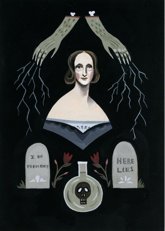 Porn photo derangedrhythms: Mary Shelley, from ‘Literary