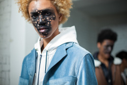 black-boys:    Michael Lockley by Eva K. Salvi | Backstage at Agi &amp; Sam SS 16  