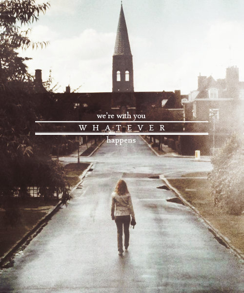 “You said it once before,” said Hermione quickly, “that there was time to turn back if we wanted to.