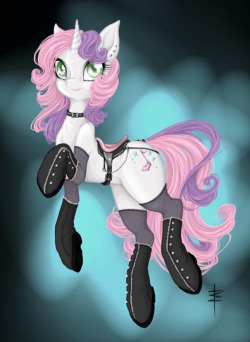 the-ikus:  Sweetie Belle, you will sing a