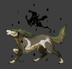 windyoshi: Some Wolf Link fanart cause Twilight Princess is my fav zelda title.