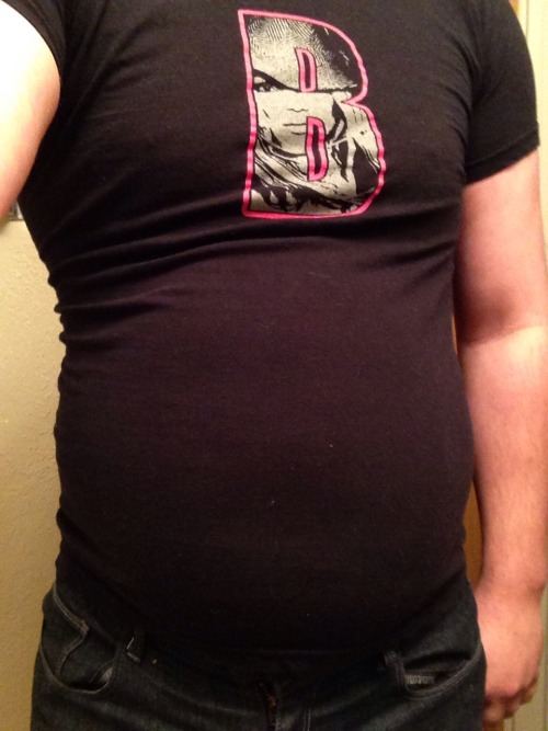 doorkar:  Tried on an old shirt.