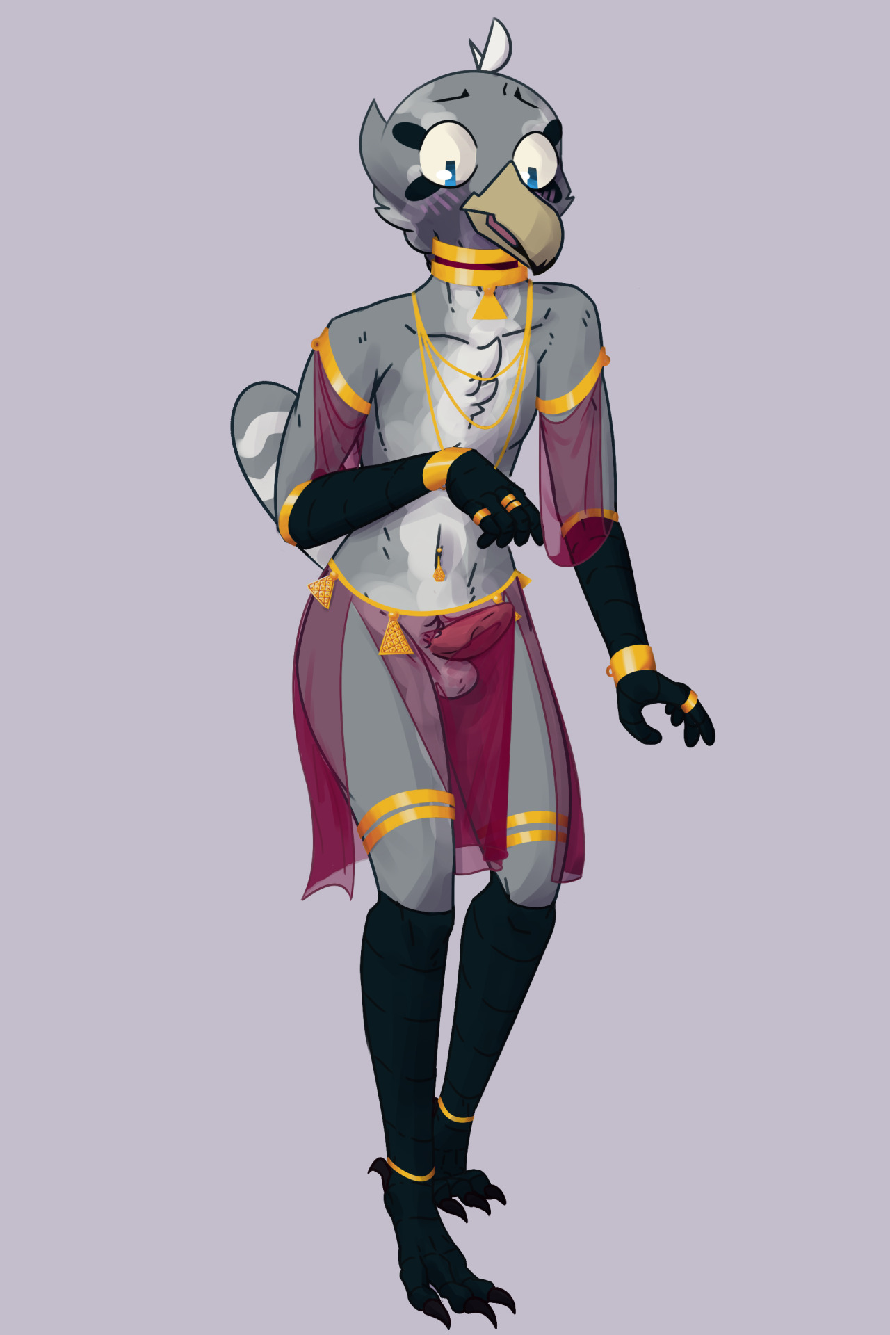 charmeuseart:  Finally finished! Big thanks to @notsafeforhoofs for the great concept