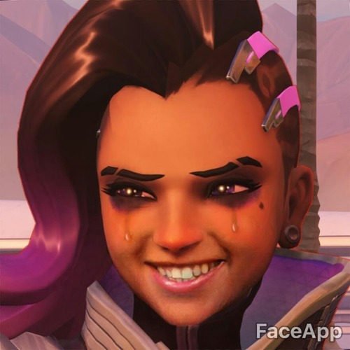 omnicgay: I put my crying edits through the fucking faceapp and look at this abomination