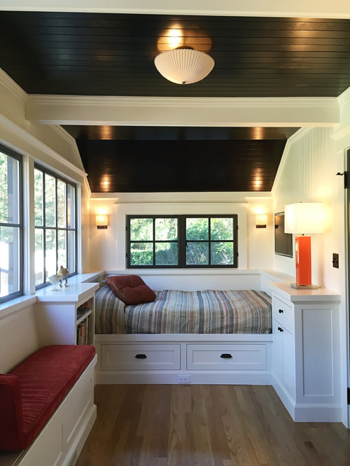 georgianadesign - Remodeled sleeping porch. Young & Son...