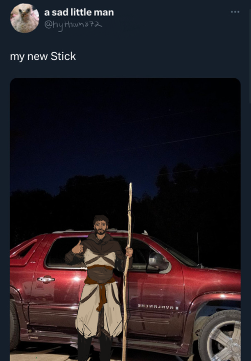 Get That Boy A Good Walking Stick