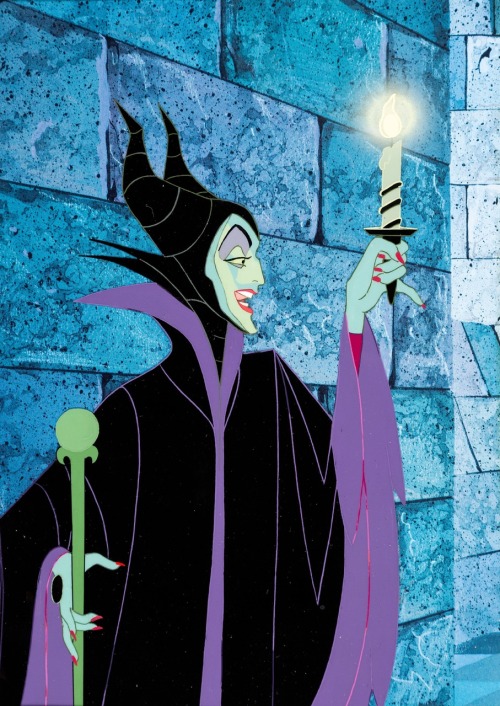 Animation Cels Of Maleficent, From Disneys SLEEPING BEAUTY (1959). Even Just Images Of Her Used To Frighten