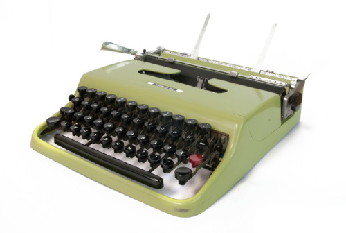 Marcello Nizzoli, portable typewriter Olivetti lettera 22, designed in 1949. Compasso d’Oro prize in